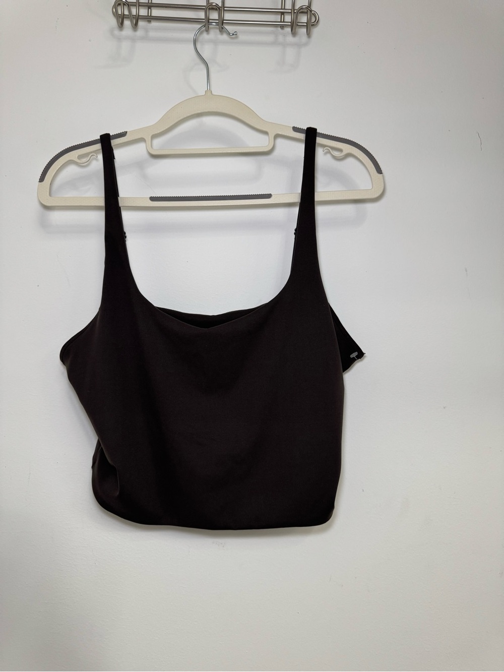 Athleta Black Scoop-Neck Camisole Tank Large